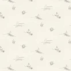 Vliestapete Maritim beige B/L: ca. 53x1005 cm