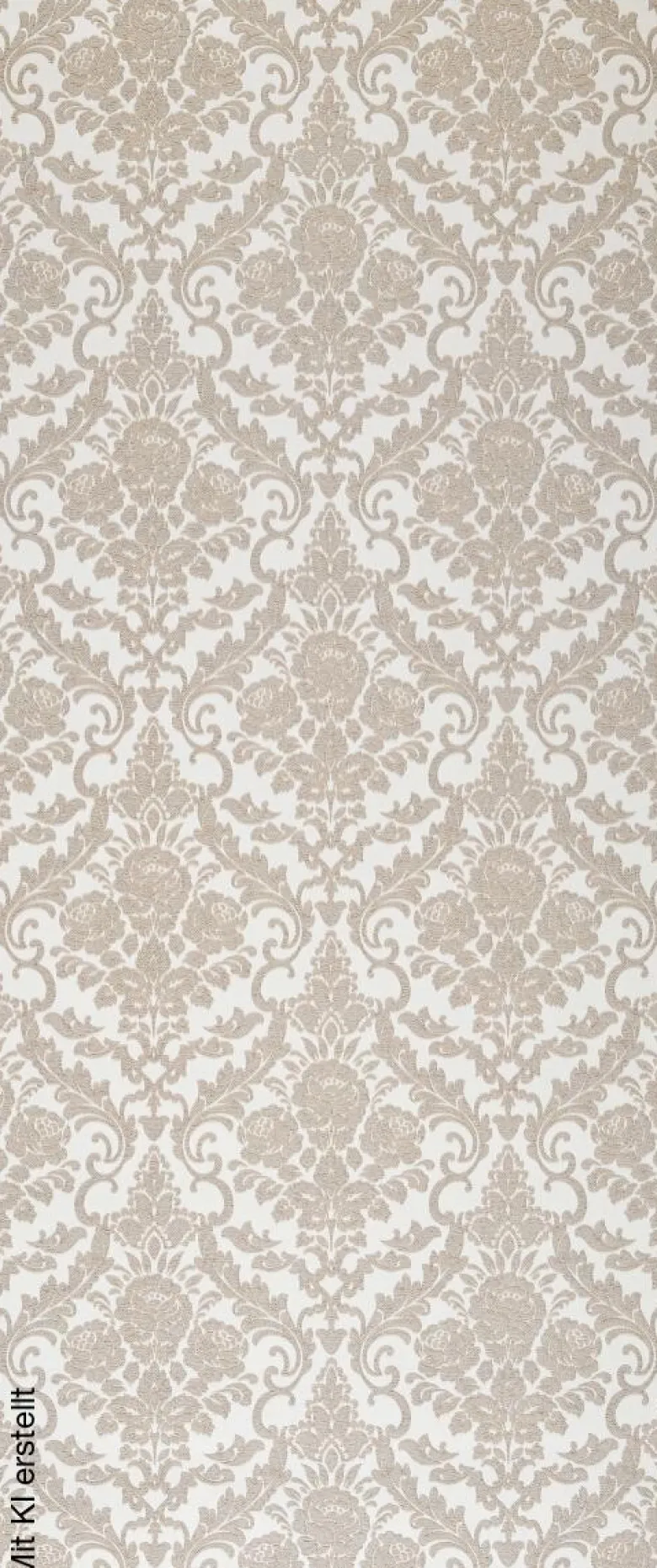 Vliestapete Ornament beige creme B/L: ca. 53x1005 cm