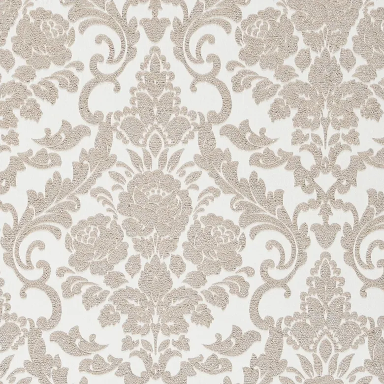Vliestapete Ornament beige creme B/L: ca. 53x1005 cm