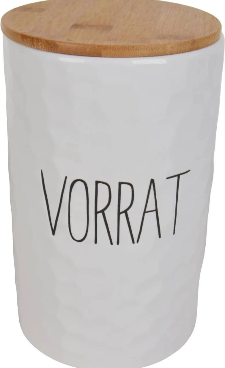 Vorratsdose natur Keramik B/H/L: ca. 27x40x21 cm