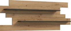 Wandboard Canu basaltgrau Nachbildung Artisan Oak Nachbildung B/H/T: ca. 67x184x19 cm