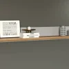 Wandboard Landside Lichtgrau Eiche Artisan Nachbildung B/H/T: ca. 153x22x22 cm