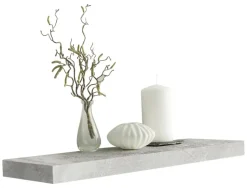 Wandboard Shelvy 60 Beton Optik B/H/T: ca. 60x4x24 cm