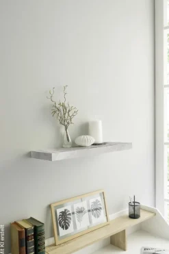 Wandboard Shelvy 60 Beton Optik B/H/T: ca. 60x4x24 cm