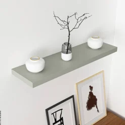 Wandboard Shelvy 80 salbei B/H/T: ca. 80x4x24 cm