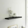 Wandboard Shelvy 60 schwarz B/H/T: ca. 60x4x24 cm