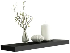 Wandboard Shelvy 60 schwarz B/H/T: ca. 60x4x24 cm