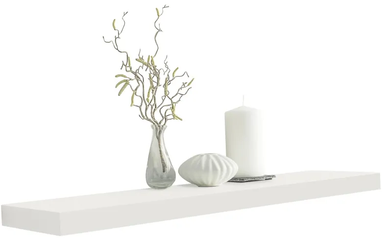 Wandboard Shelvy 80 weiß B/H/T: ca. 80x4x24 cm