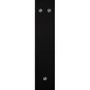 Wandgarderobe Grace Eiche Artisan Nachbildung schwarz B/H/T: ca. 25x160x7 cm