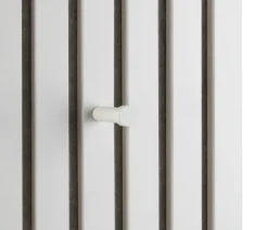 Wandpaneel Grace sand MDF Filz B/H/T: ca. 50x125x7 cm