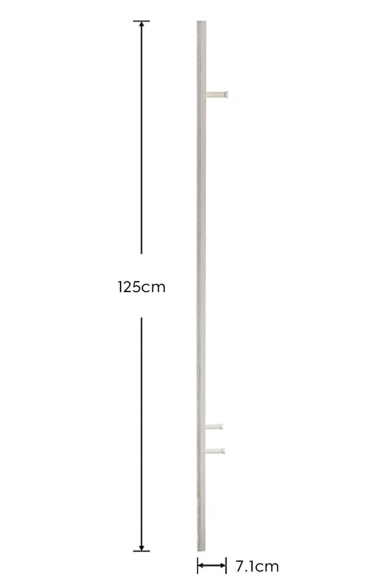 Wandpaneel Grace sand MDF Filz B/H/T: ca. 50x125x7 cm