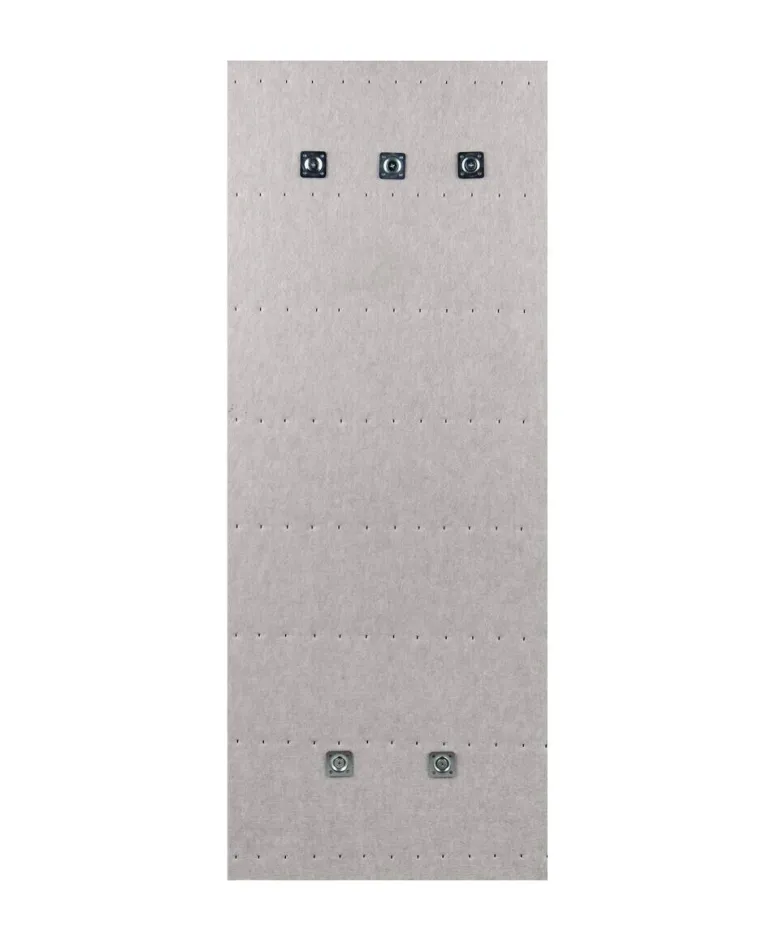 Wandpaneel Grace sand MDF Filz B/H/T: ca. 50x125x7 cm