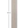 Wandpaneel Grace sand MDF Filz B/H/T: ca. 25x160x7 cm