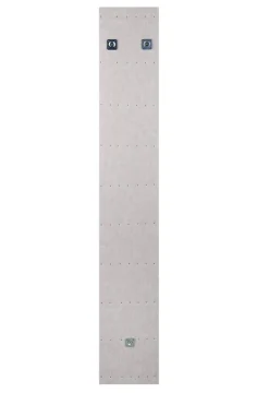Wandpaneel Grace sand MDF Filz B/H/T: ca. 25x160x7 cm