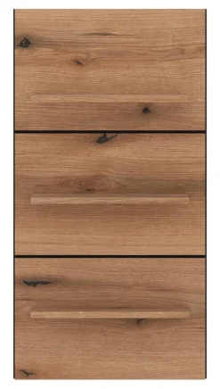 Wandpaneel Mateo Eiche Evoke Coast Nachbildung schwarz matt B/H/T: ca. 50x96x18 cm