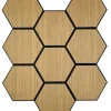 Wandpaneel natur B/H: ca. 55x65 cm