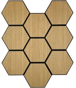 Wandpaneel natur B/H: ca. 55x65 cm