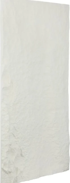 Wandpaneel PU Stone 2er-Set Hanui weiß L/B/H: ca. 120x60x3 cm pro Stück