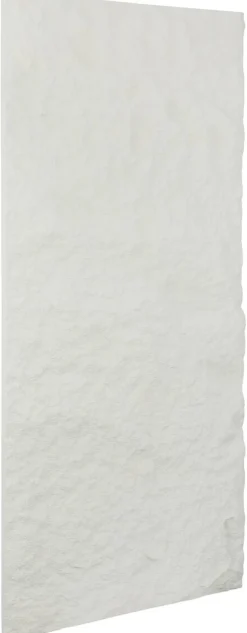 Wandpaneel PU Stone 2er-Set Hanui weiß L/B/H: ca. 120x60x3 cm pro Stück