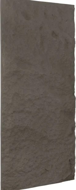 Wandpaneel PU Stone 2er-Set Vulcangrau L/B/H: ca. 120x60x3 cm pro Stück