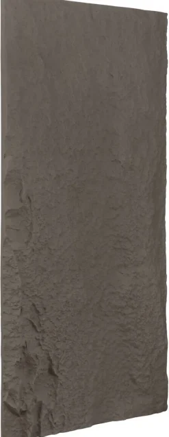 Wandpaneel PU Stone 2er-Set Vulcangrau L/B/H: ca. 120x60x3 cm pro Stück