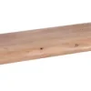 Wandregal braun Holz B/H/T: ca. 160x4x26 cm