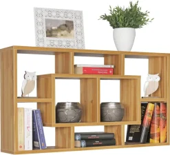 Wandregal buche lackiert Nachbildung B/H/T: ca. 85x47,5x16 cm