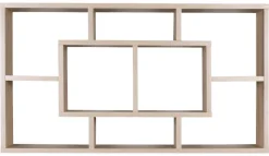 Wandregal Eiche Sonoma Nachbildung B/H/T: ca. 85x47,5x16 cm