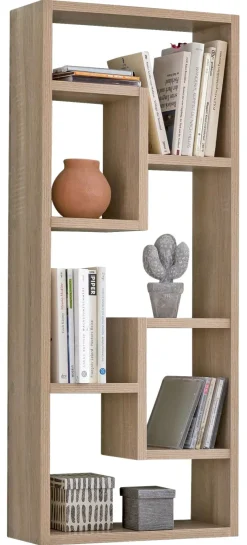 Wandregal Eiche Sonoma Nachbildung B/H/T: ca. 36x90x14,5 cm