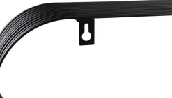 Wandregal Jessica schwarz Metall
