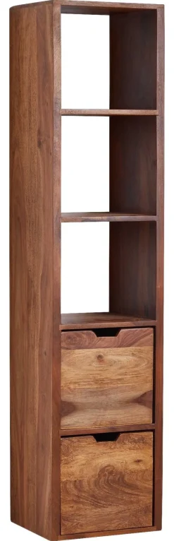 Wandregal rosenholz Holz B/H/T: ca. 35x150x30 cm