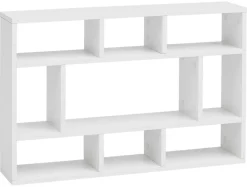 Wandregal weiß B/H/T: ca. 75x51x16 cm