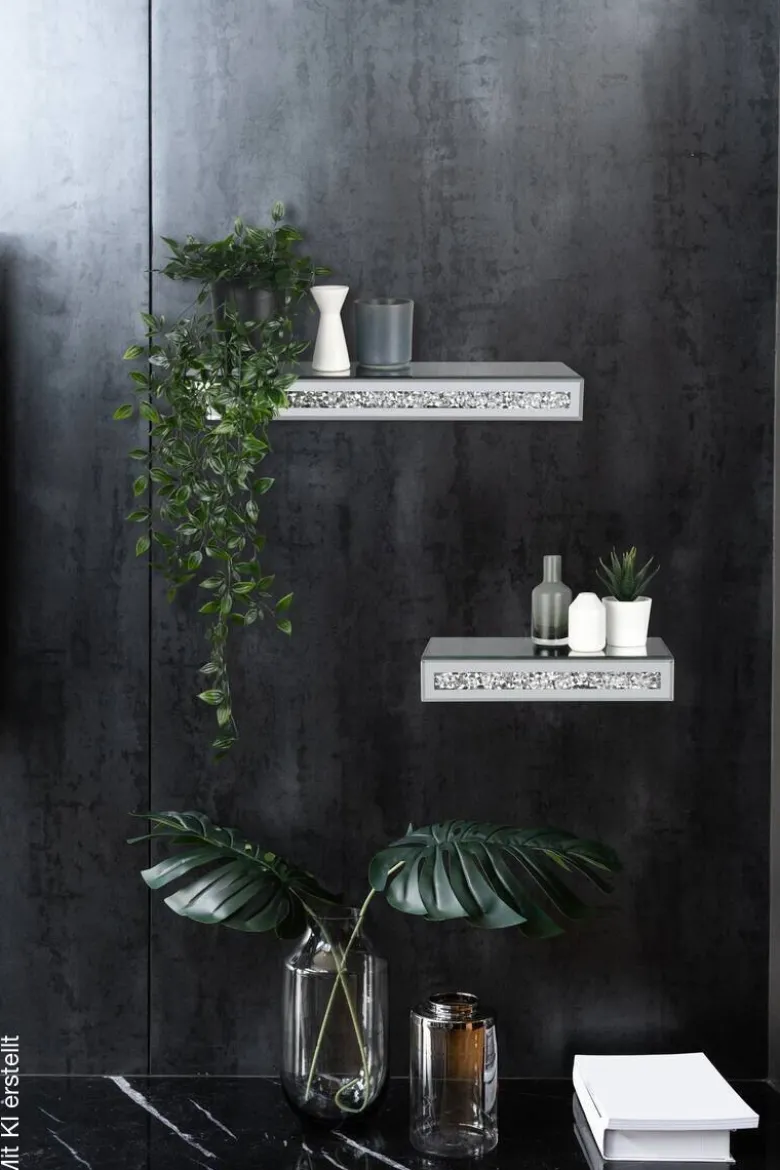 Wandregal Zoe B/H/T: ca. 50x6x15 cm