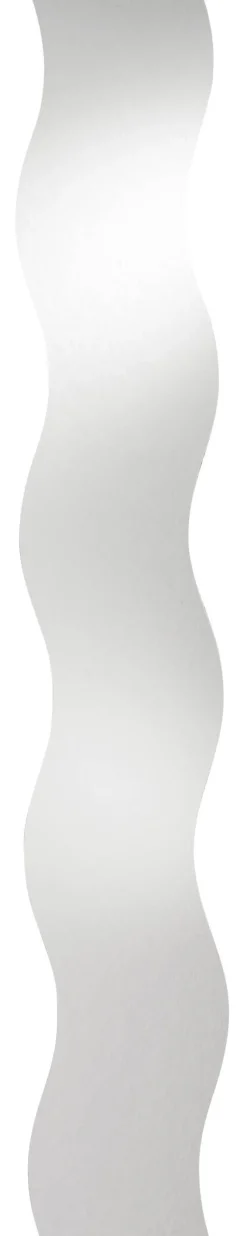 Wandspiegel Wave grau B/H/S: ca. 24x150x0,3 cm
