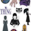 Wandsticker Wednesday B/L: ca. 50x70 cm