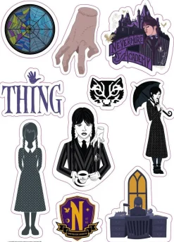 Wandsticker Wednesday B/L: ca. 50x70 cm