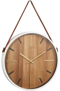 Wanduhr weiß