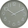 Wanduhr weiß B/H/L: ca. 53x5,4x54 cm