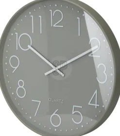 Wanduhr weiß B/H/L: ca. 53x5,4x54 cm