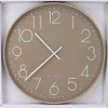 Wanduhr weiß B/H/L: ca. 53x5,4x54 cm