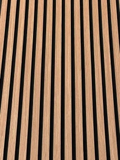 Wand- und Akustikpaneel braun L/B/H: ca. 244x60x1 cm pro Stück