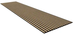 Wand- und Akustikpaneel braun L/B/H: ca. 244x60x1 cm pro Stück