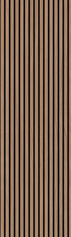 Wand- und Akustikpaneel braun L/B/H: ca. 244x60x1 cm pro Stück