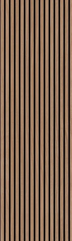 Wand- und Akustikpaneel braun L/B/H: ca. 244x60x1 cm pro Stück