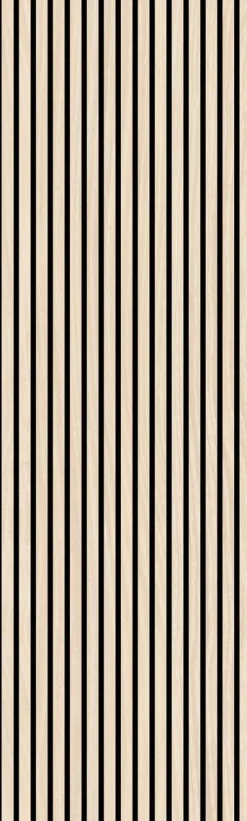 Wand- und Akustikpaneel Eiche L/B/H: ca. 244x60x1 cm pro Stück