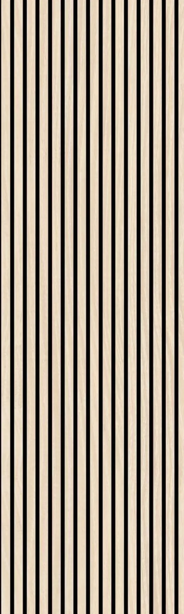 Wand- und Akustikpaneel Eiche L/B/H: ca. 244x60x1 cm pro Stück