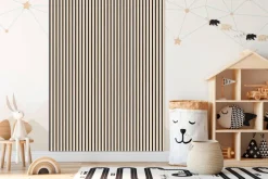 Wand- und Akustikpaneel Eiche L/B/H: ca. 244x60x1 cm pro Stück