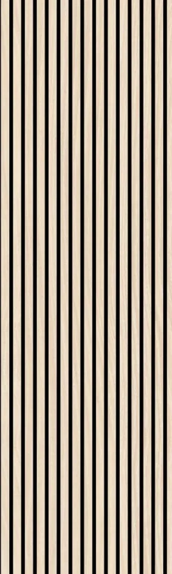 Wand- und Akustikpaneel Eiche L/B/H: ca. 244x60x1 cm pro Stück