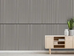 Wand- und Akustikpaneel grau L/B/H: ca. 104x52x1 cm pro Stück