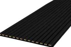 Wand- und Akustikpaneel mattschwarz L/B/H: ca. 240x56,1x1,9 cm pro Stück